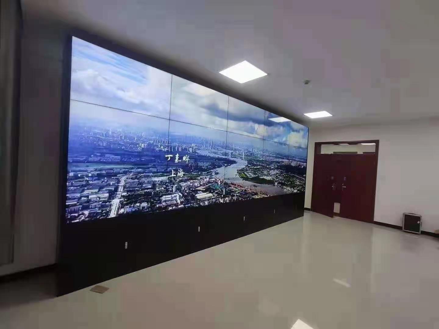 通海拼接屏-55寸京东方液晶拼接屏3X4案例展示